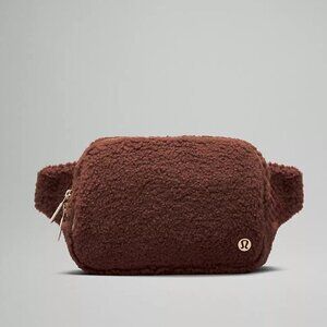 NWT Lululemon Everywhere Belt Bag Large 2L *Fleece - Brown Earth/Gold